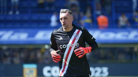 Franco Armani, River. Foto: NA