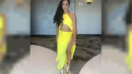 Brenda Leguizamón, presa por ser la líder de una banda narco. Foto: RosarioPlus