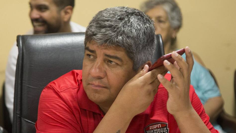 Pablo Moyano, Camioneros, política