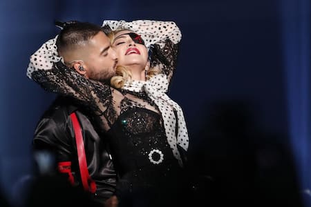 Madonna y Maluma, Medellin, Billboard 2019, música, REUTERS