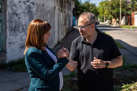 Diego Valenzuela y Patricia Bullrich. Foto: Instagram @dievalen