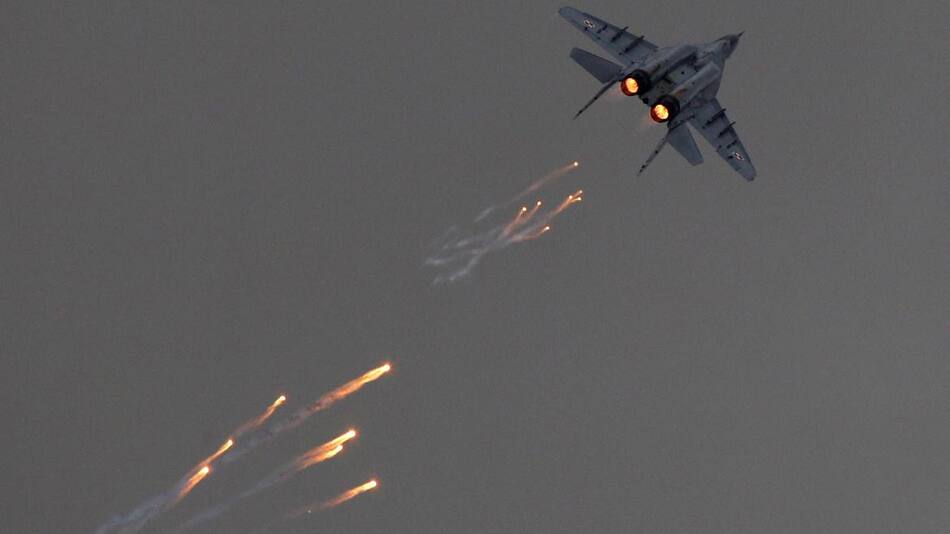 Aviones de combate MIG 29. Foto: REUTERS.
