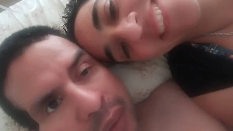 Fernando Cáceres y Raquel Candia. Foto: NA.