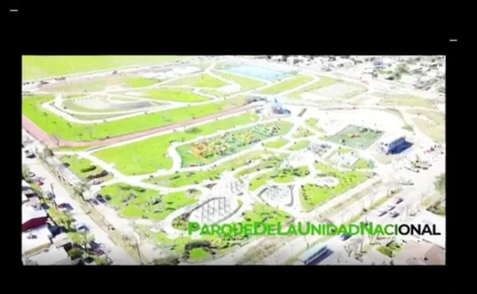 Parque de la Unidad Nacional, intendencia de Merlo