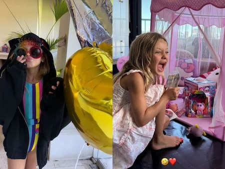 El cumpleaños de Magnolia. Foto NA