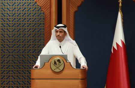 Mohammed bin Abdulrahman Al Thani., primer ministro de Qatar. Foto: Reuters.