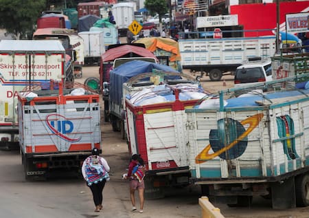 Bloqueo de carreteras en Bolivia en apoyo a Evo Morales. Foto: Reuters