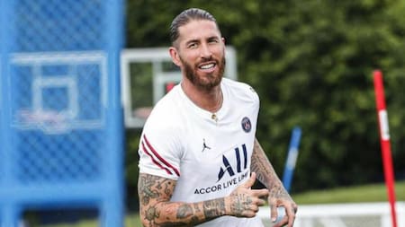 Sergio Ramos, PSG, foto Twitter