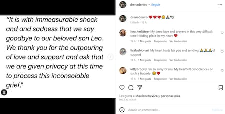 La publicación ya editada. Foto: Instagram.