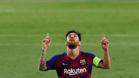 Gol de Messi, Barcelona vs. Nápoli, Champions League, Reuters