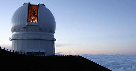 El telescopio Canadá-Francia-Hawaii. Foto: CFHT.