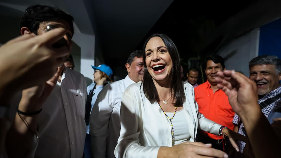 María Corina Machado. Foto: EFE.