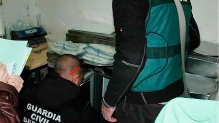 Argentinos que vendían pizzas caseras, Guardia Civil, España (Foto: Guardia Civil)