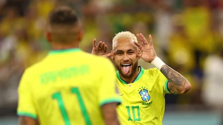 Neymar en la Selección de Brasil. Foto: Reuters (Carl Recine)