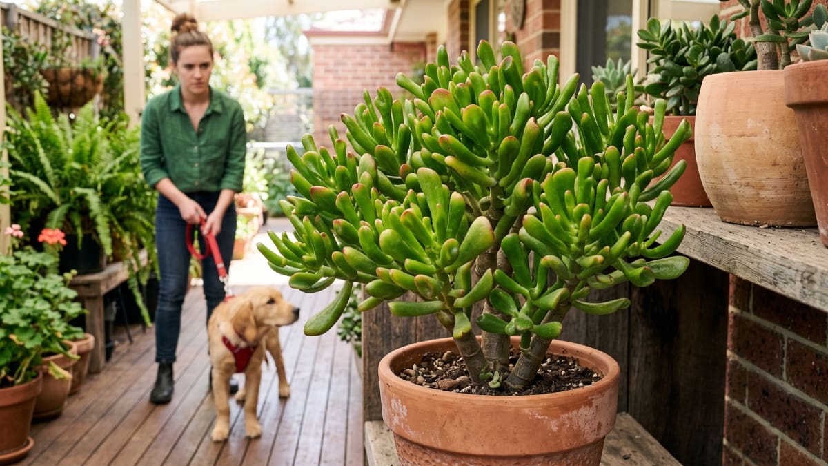 La recomendación en ese caso es mantener la planta fuera del alcance de las mascotas.