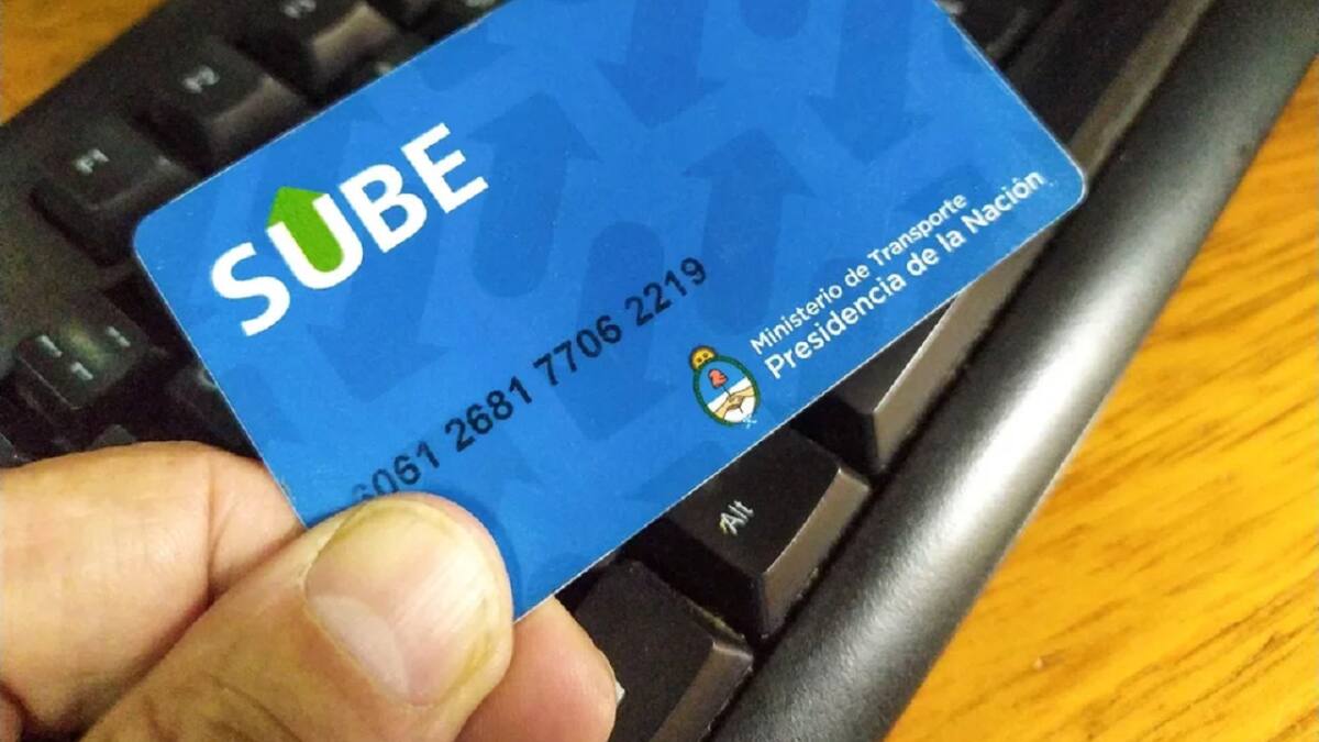 SUBE. Foto: NA.