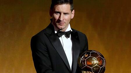 Lionel Messi quinto Balón de Oro (DYN)