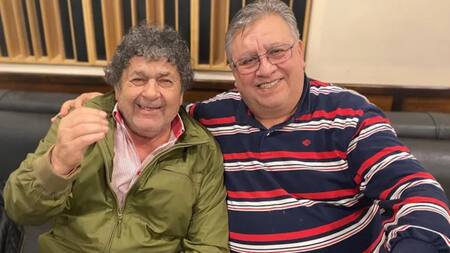 Cacho Deicas y Marcos Camino. Foto: Facebook / Los Palmeras.