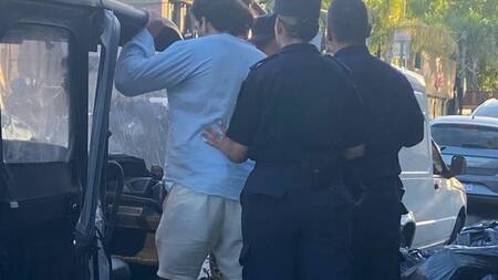 Detención de Tomás Holder en Gualeguaychú.