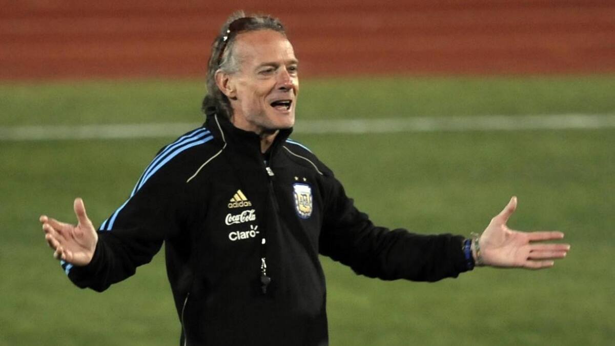 Fernando Signorini, preparador físico, NA.