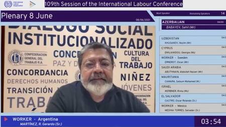 Gerardo Martínez, exposición, captura YouTube