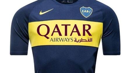 Camiseta de Boca Juniors - Qatar Airways - Sponsor