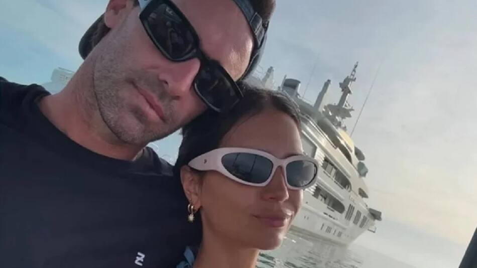 Facundo Pieres y Zaira Nara. Redes sociales