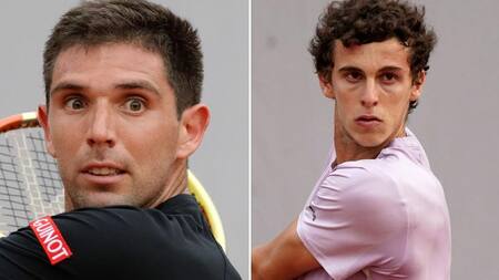 Delbonis y Cerúndolo, tenis, tenistas, fotos NA