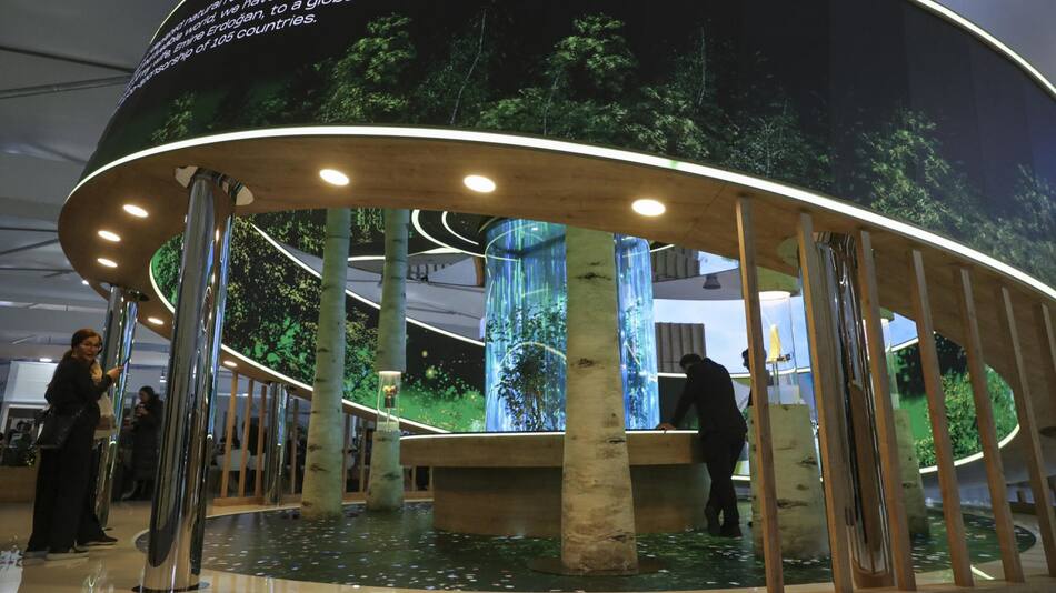 Conferencia de Naciones sobre Cambio Climático COP 29 en Bakú, Azerbaiyán. Foto: EFE