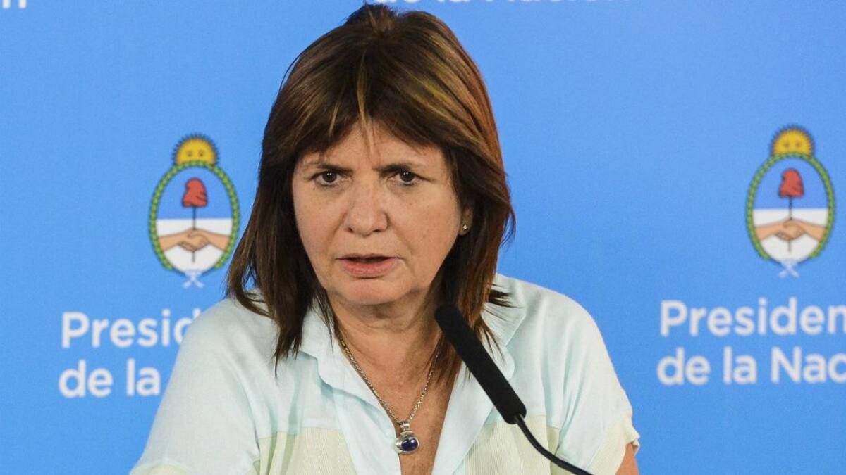 Patricia Bullrich - Ministra Seguridad