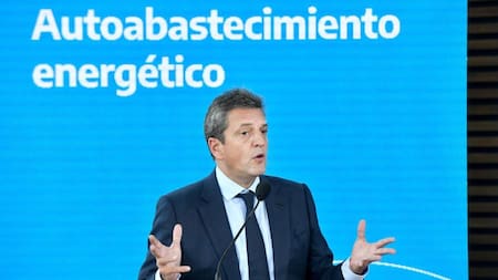 Sergio Massa; acto del gasoducto Néstor Kirchner. Foto: Prensa Massa.