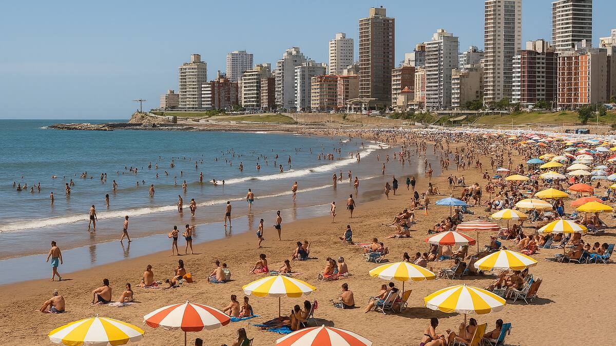 La playa que cambió de nombre por Malvinas