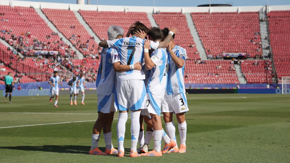 Mundial Sub 20 de Chile, Argentina vs. Nigeria.