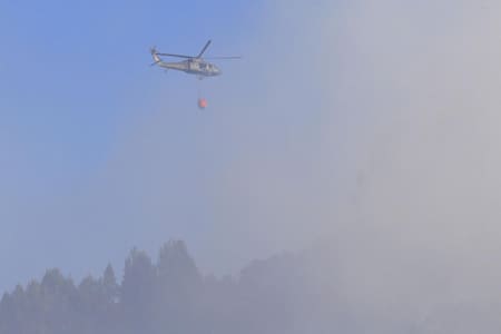 Incendios forestales en Colombia. Foto: EFE