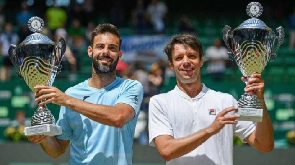Horacio Zeballos y Marcel Granollers, tenis, Halle, NA