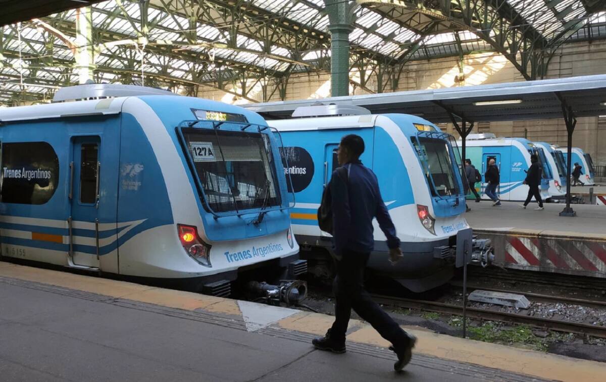Trenes. Foto: NA.