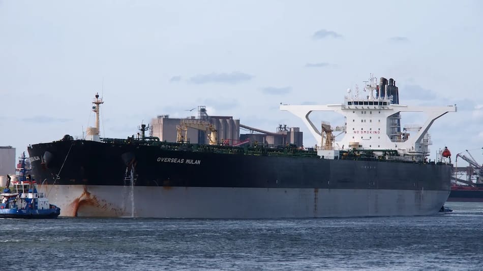 El buque Marinera/Bella 1 también fue conocido como Overseas Mulan.