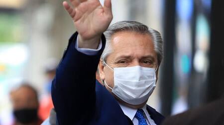 Alberto Fernández, presidente de Argentina, NA