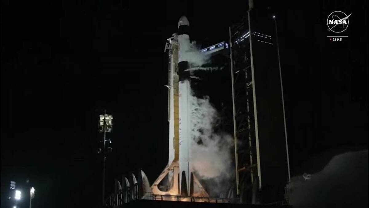 Octava misión comercial tripulada de la NASA y SpaceX a la Estación Espacial Internacional (EEI). Foto: Captura de pantalla/ EFE