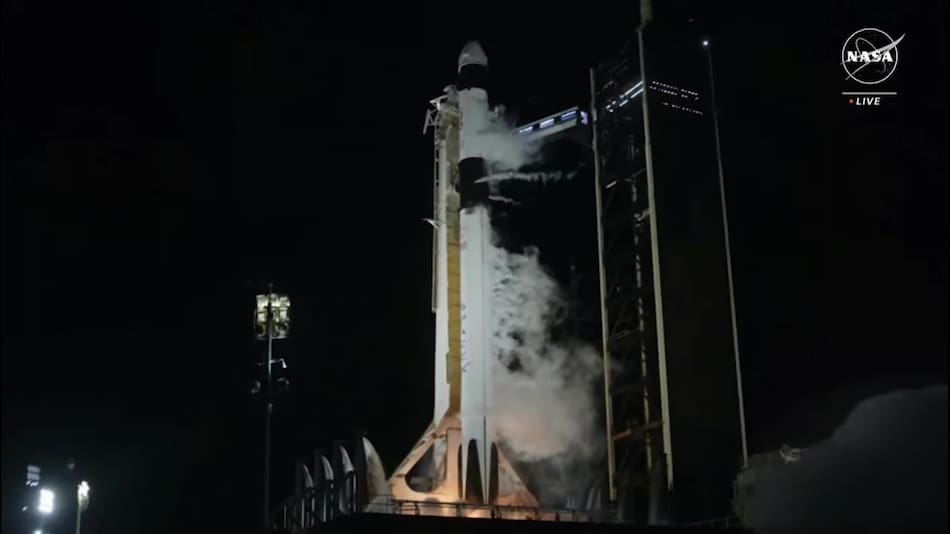 Octava misión comercial tripulada de la NASA y SpaceX a la Estación Espacial Internacional (EEI). Foto: Captura de pantalla/ EFE