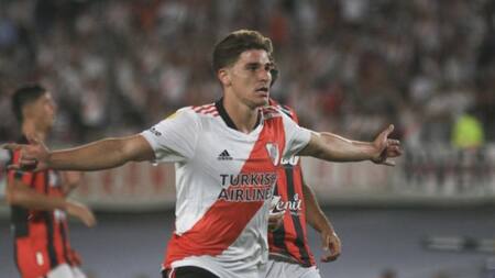 Julián Álvarez, River Plate, foto NA