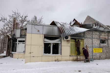 Cae la temperatura en medio de la guerra entre Ucrania y Rusia. Foto: Reuters
