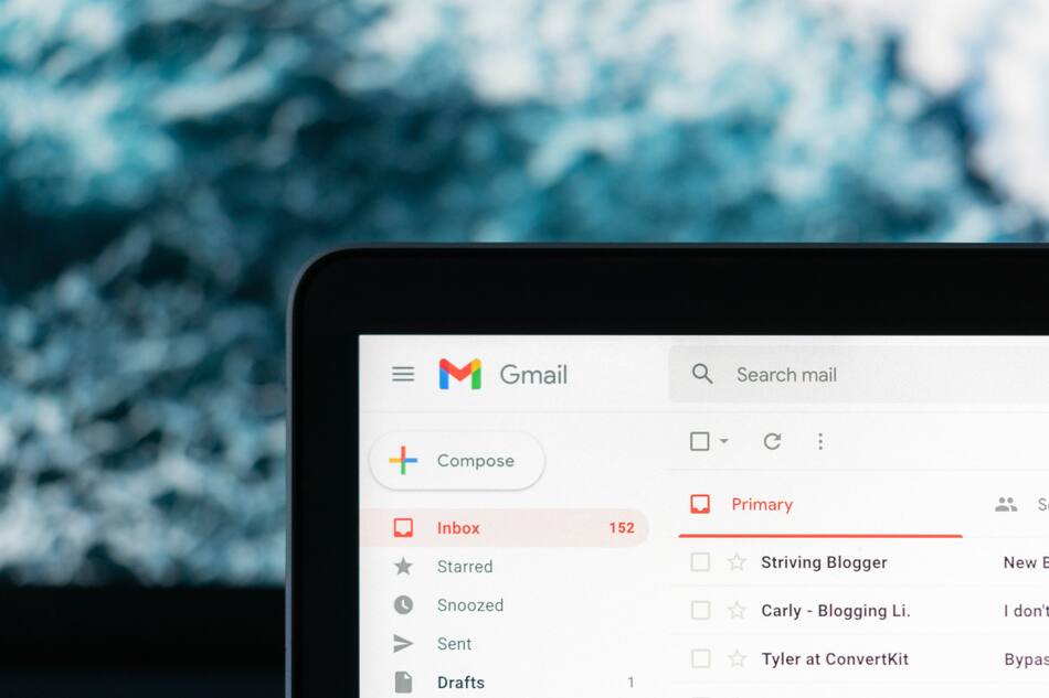 Bandeja de entrada de Gmail. Foto: Unsplash.