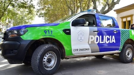 Policía de Chascomus. Foto: NA.