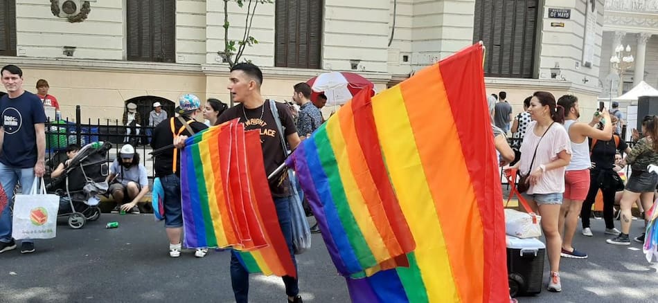 Marcha del orgullo en Buenos Aires
