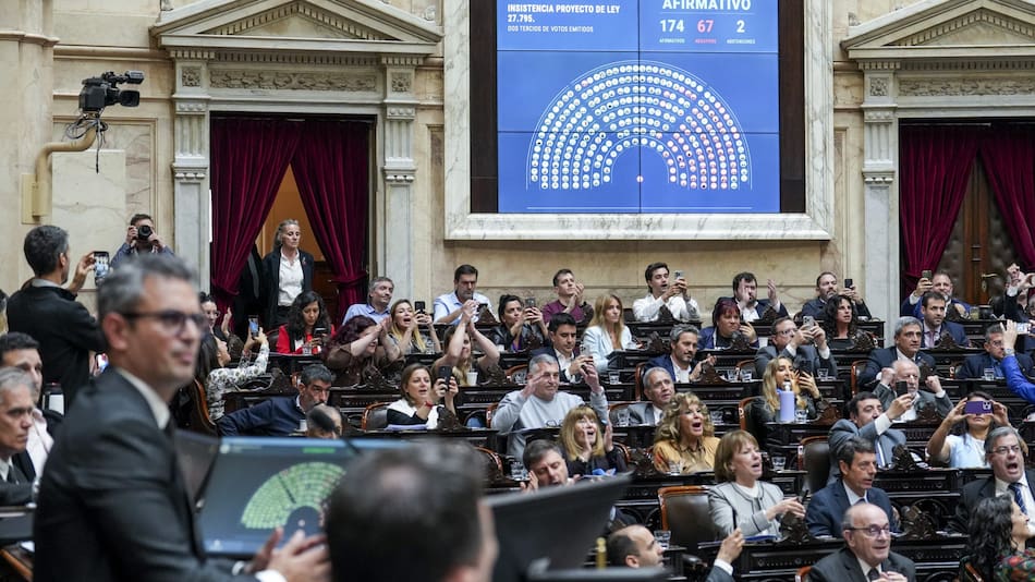Votación en Diputados por la Ley de Emergencia Pediátrica.
