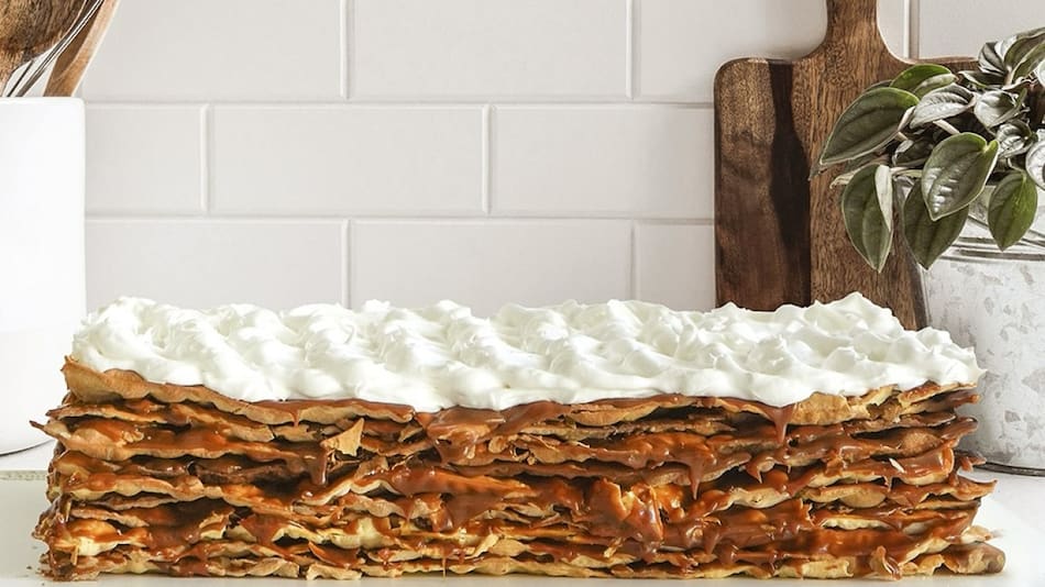 Torta rogel. Foto Instagram @rogel_argentina
