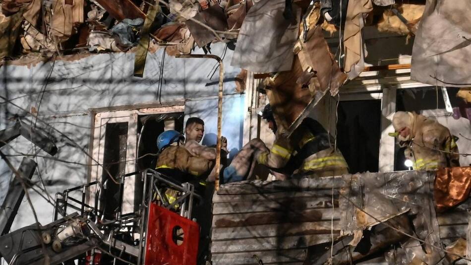 Ataque ruso a edificio en Zaporiyia_Reuters