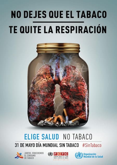 Se celebra hoy el Día Mundial sin Tabaco
