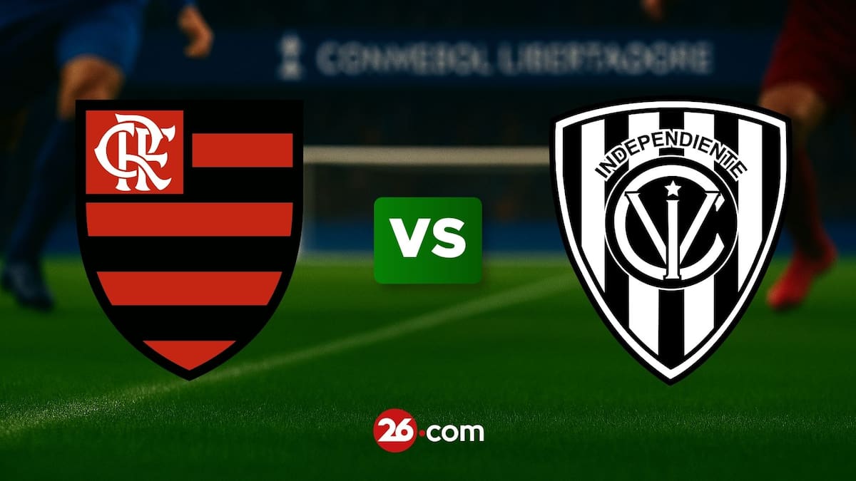 Flamengo vs Independiente del Valle por la Copa Libertadores.